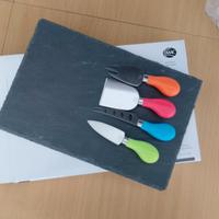 AMC_set formaggi con tagliere in ardesia