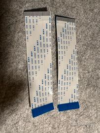 2 Cavi flat 21 Pin passo 1.25mm AWM 20624 10cm FW