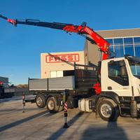 Iveco stralis 480 euro 6 con gru fassi 255 + jib e