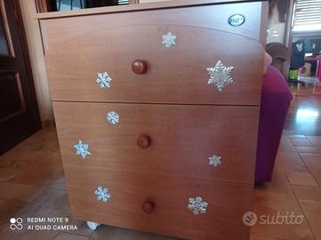 Cassettiera per neonati 