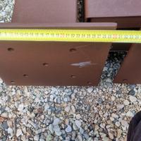 Tubolare quadro 4 pz