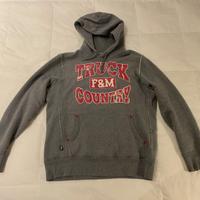 Franklin Marshall Felpa grigia taglia Media