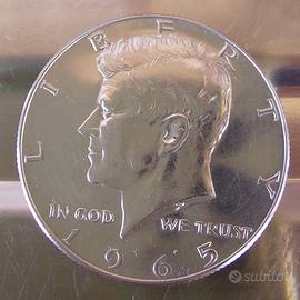 Mezzo Dollaro in argento 1965