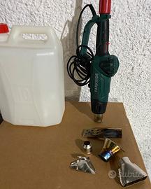 Bruciatore diserbante+oggetti vari giardinaggio