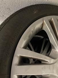 Gomme invernali con cerchione