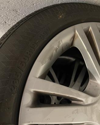 Gomme invernali con cerchione