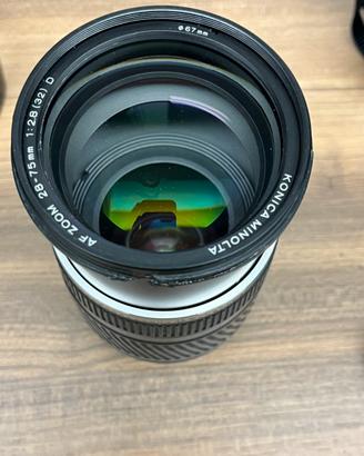 Minolta 28-75 2.8  sony attacco A
