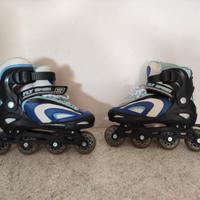 Rollerblade per bambino regolabili misura 34-37