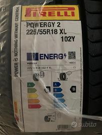 NUOVO treno Pirelli powergy2 225/55 r18 xl