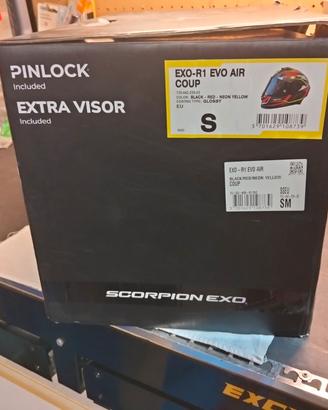 casco integrale scorpoion tg. s