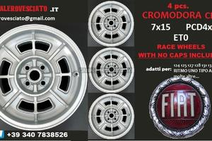 Cerchi cromodora cd68 7x15 et0 Fiat Ruote corsa