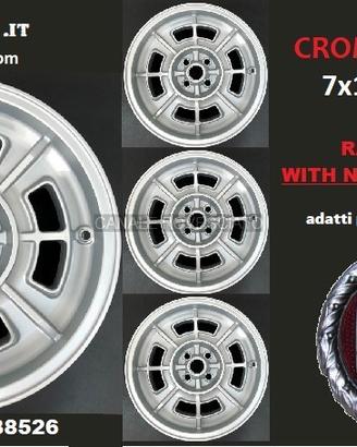 Cerchi cromodora cd68 7x15 et0 Fiat Ruote corsa