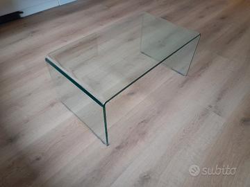 tavolino in vetro