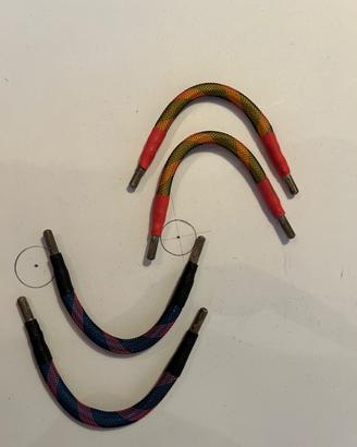 Ponticelli per Magneplanar monowiring in argento