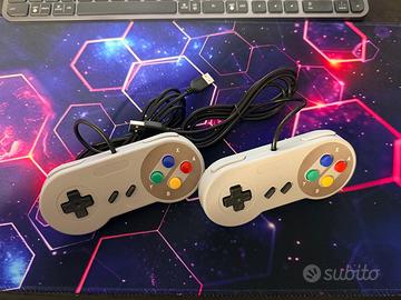 Coppia Joypad Gamepad USB Retrogaming RetroPi