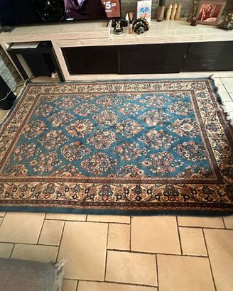 Tappeto Persiano Tabriz floreale