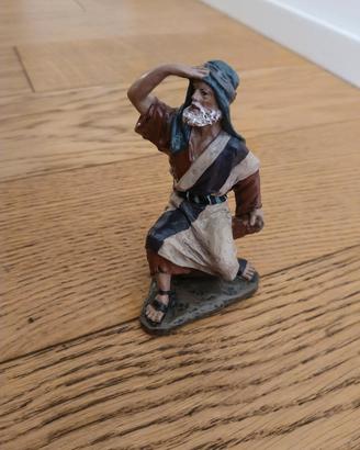 Pastore che scruta l'orizzonte Presepe Del Prado 