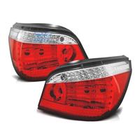 FANALI A LED BMW E60 03-07 ROSSO BIANCO LED DINAMI