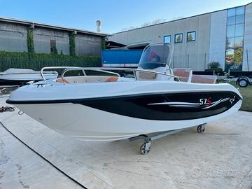 Trimarchi 57S con Honda BF40E nuova 2025