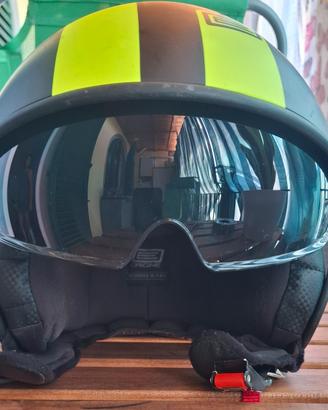 Casco moto jet 