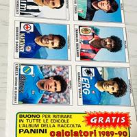 6 Figurine Panini Perfette 1990 Roberto Baggio