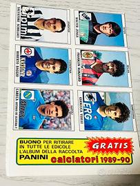 6 Figurine Panini Perfette 1990 Roberto Baggio