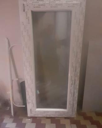 Finestra PVC Schüco Linear Double – 1 Anta SX con