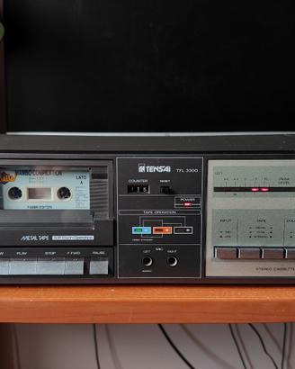 Tensai (Akai) TFL-3300 Piastra Cassette Vintage