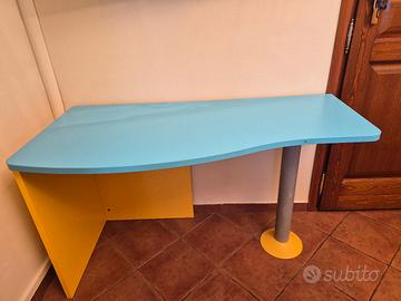 Scrivania artigianale in Legno 135×80×65