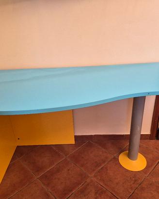 Scrivania artigianale in Legno 135×80×65