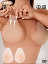 reggiseno copri capezzoli silicone