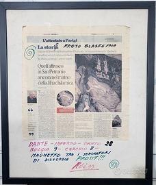 Tommaso Santucci (Rois) Arte visiva su cartone.