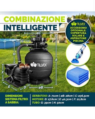 Motore per piscina TILLVEX