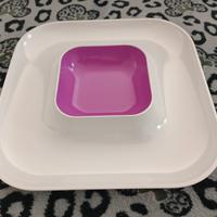 Antipastiera svuotatasche in melamina 