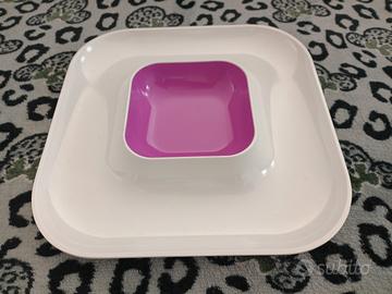 Antipastiera svuotatasche in melamina 