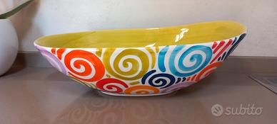 Insalatiera spaghettiera in ceramica