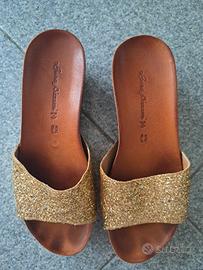 Ciabatte Estive Donna Eleganti NR.37 Pelle