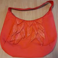 Borsa Silvano Biagini arancio corallo