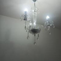 lampadario in cristallo 