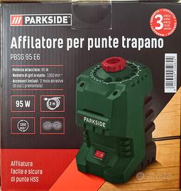 Affila punte affilatore x trapano Parkside Nuovo
