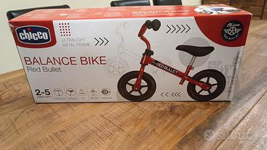 balance bike nuova colore rosso