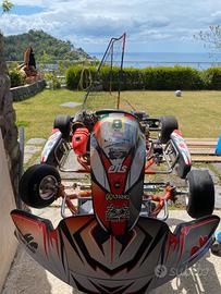 Go Kart 60 EKS completo di motore TM