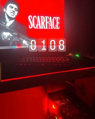 PC fisso,con tastiera,mouse,monitor