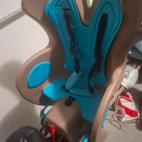 Bici da passeggio con seggiolino