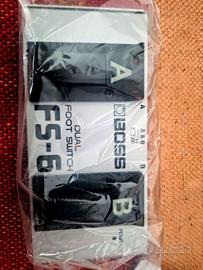 Dual switch Boss FS-6