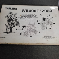 Manuale assemblaggio Yamaha WR 400f