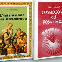 2 Libri - ROSACROCE COSMOGONIA - INIZIAZIONE