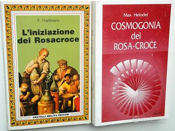 2 Libri - ROSACROCE COSMOGONIA - INIZIAZIONE
