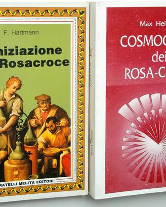 2 Libri - ROSACROCE COSMOGONIA - INIZIAZIONE