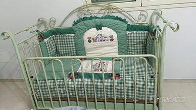 Culla in ferro battuto